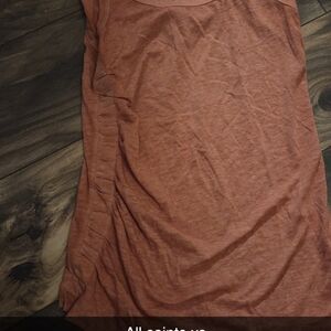 All Saints Terracotta Sleeveless Top
